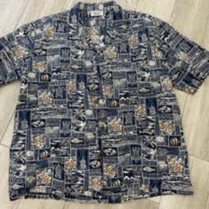 PACIFIC LEGEND HAWAIIAN SHIRT MENS 2XL